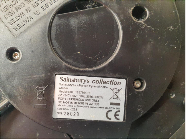 at 240 volts, this kettle consumes 3000 watts - Electrical Faults Fixed