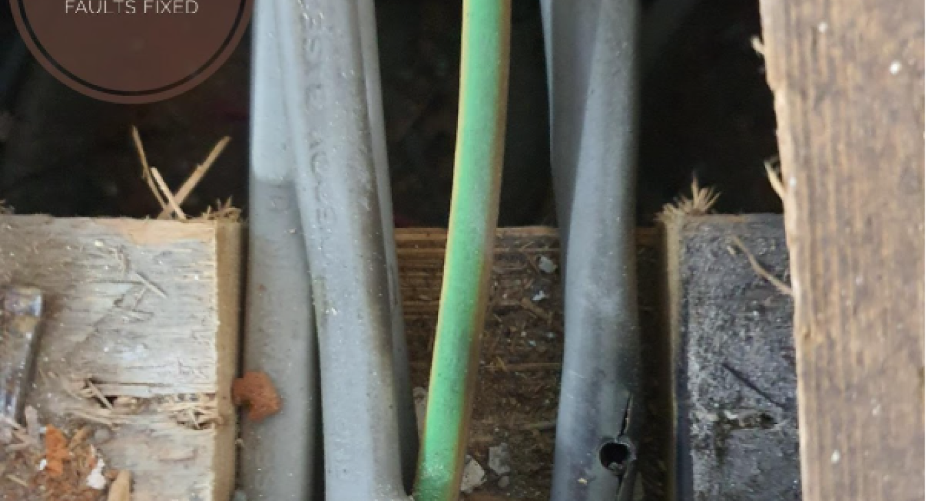 Is a nail through an electrical cable dangerous? Electrical Faults Fixed